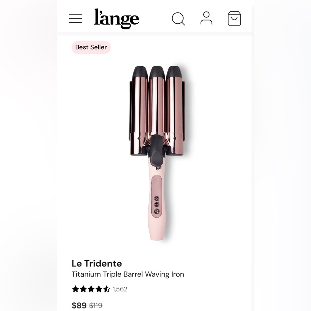 Lange wave curler.